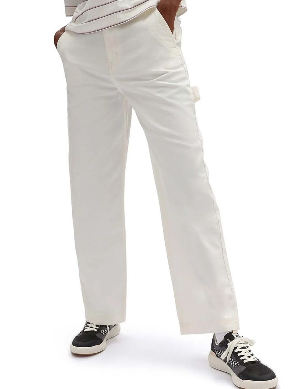 Vans Ground Work Women Pant (Marshmallow)